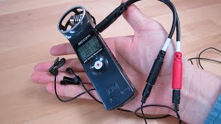 Use lavalier mics and a tiny portable recorder to get the best
podcasting setup for two people under $200 mics: jk mic-j 044 (mono
3.5mm plug) http:...