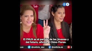 El FMLN es el partido de los jóvenes y del futuro, afirma el Chino Flores #elsalvador #fmln