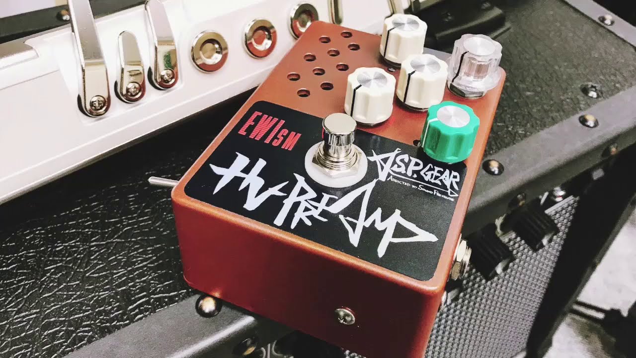 A.S.P. GEAR HV-PREAMP 真空管　プリアンプ YouTube