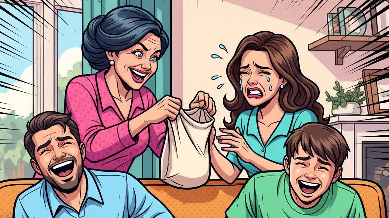 Свекровь подарила пустой пакет