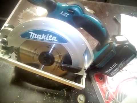 Обзор Makita DSS610, проба не штатных дисков потолще - YouTube