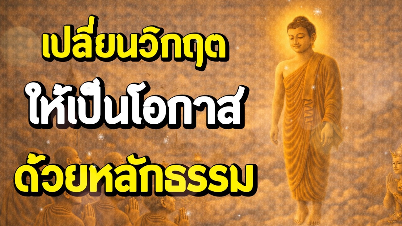 เปลี่ยนวิกฤตให้เป็นโอกาสด้วยหลักธรรม | ฟังธรรมผ่อนคลาย | Ep.46