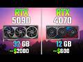 RTX 5090 vs RTX 4070 | Test in 7 Games