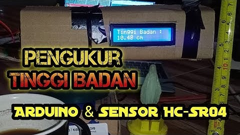 Ultrasonic Distance Measurement Using Arduino - Pengukur Tinggi Badan Arduino Dan Sensor Ultrasonic
