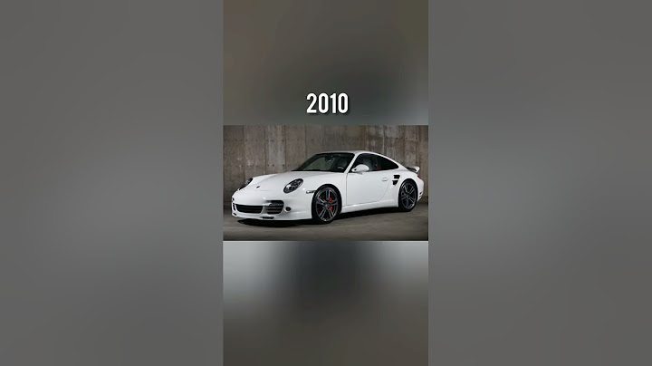Evolution of Porsche 911 ( 1965 - 2022 )#shorts