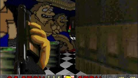 Simpsons Doom Walkthrough Part 4 / The Ultimate Doom