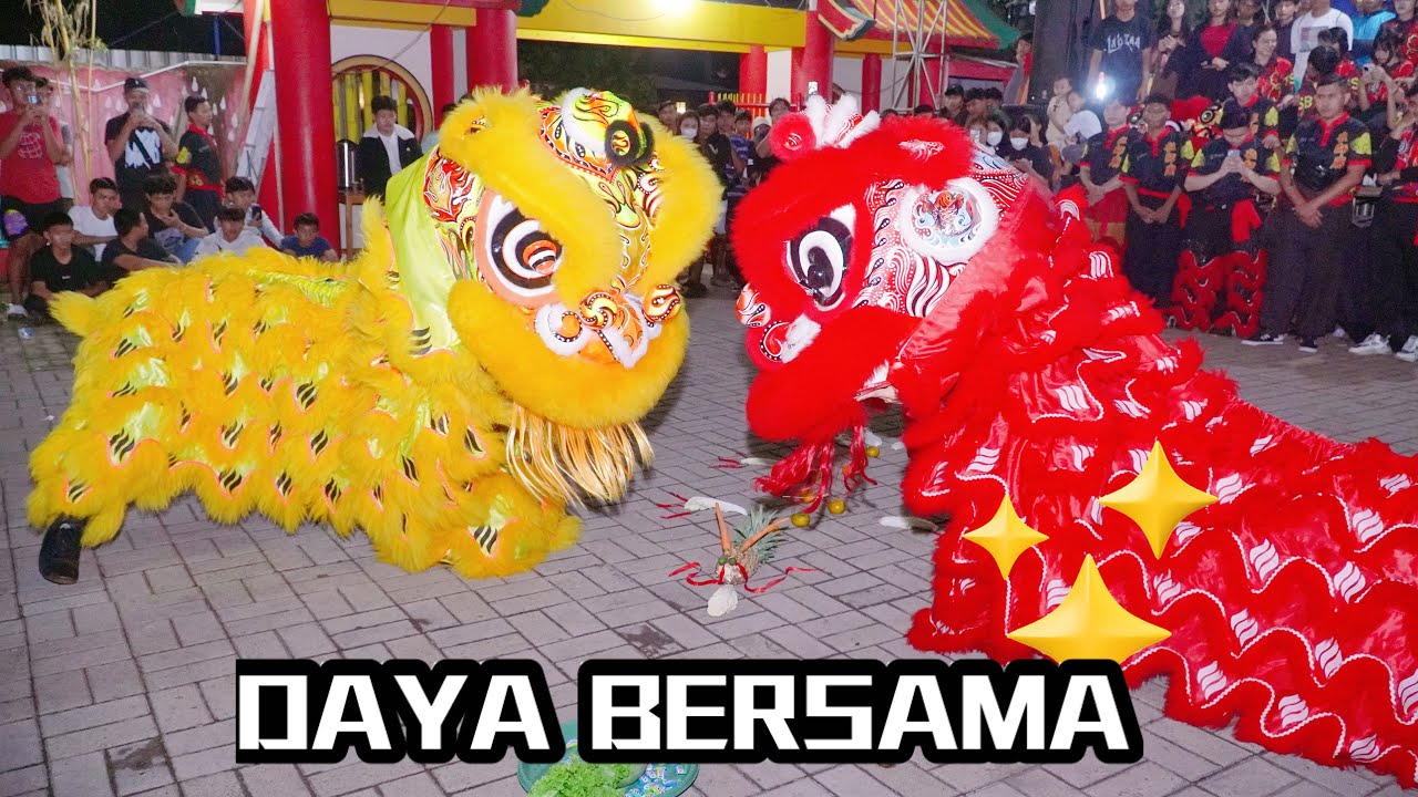 PENAMPILAN BARONGSAI DAYA BERSAMA DI SEJIET TJO SU BIO KE 76 TAHUN