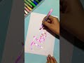 Thrishika name calligraphy with doms brush pen Roshni calligraphy magical calligraphy