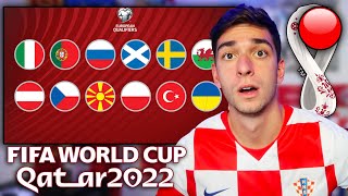 World Cup Qualifiers Playoff Draw LIVE Reaction