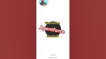 What makes ‎@salesforce Agentforce standout? #salesforce #agentforce #automation #ai #agents