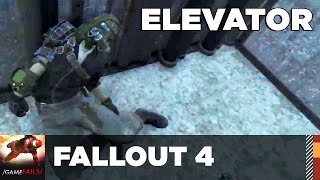 Elevator - Fallout 4 (Glitch) - GameFails