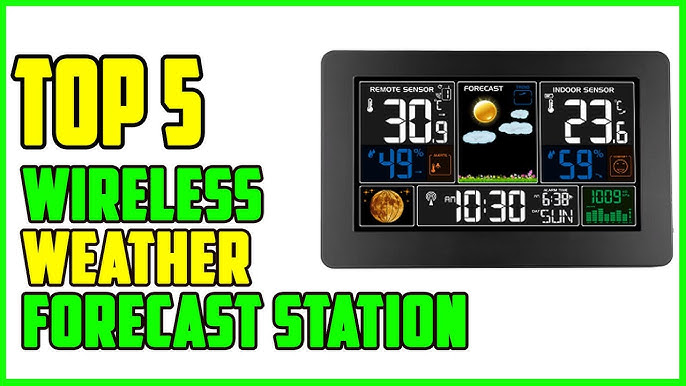AURIOL Radio Controlled Weather Station LD5190 Unboxing Review 