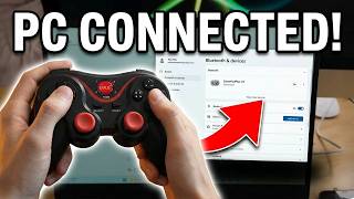 How To Connect X3 Wireless Controller To PC & Computer