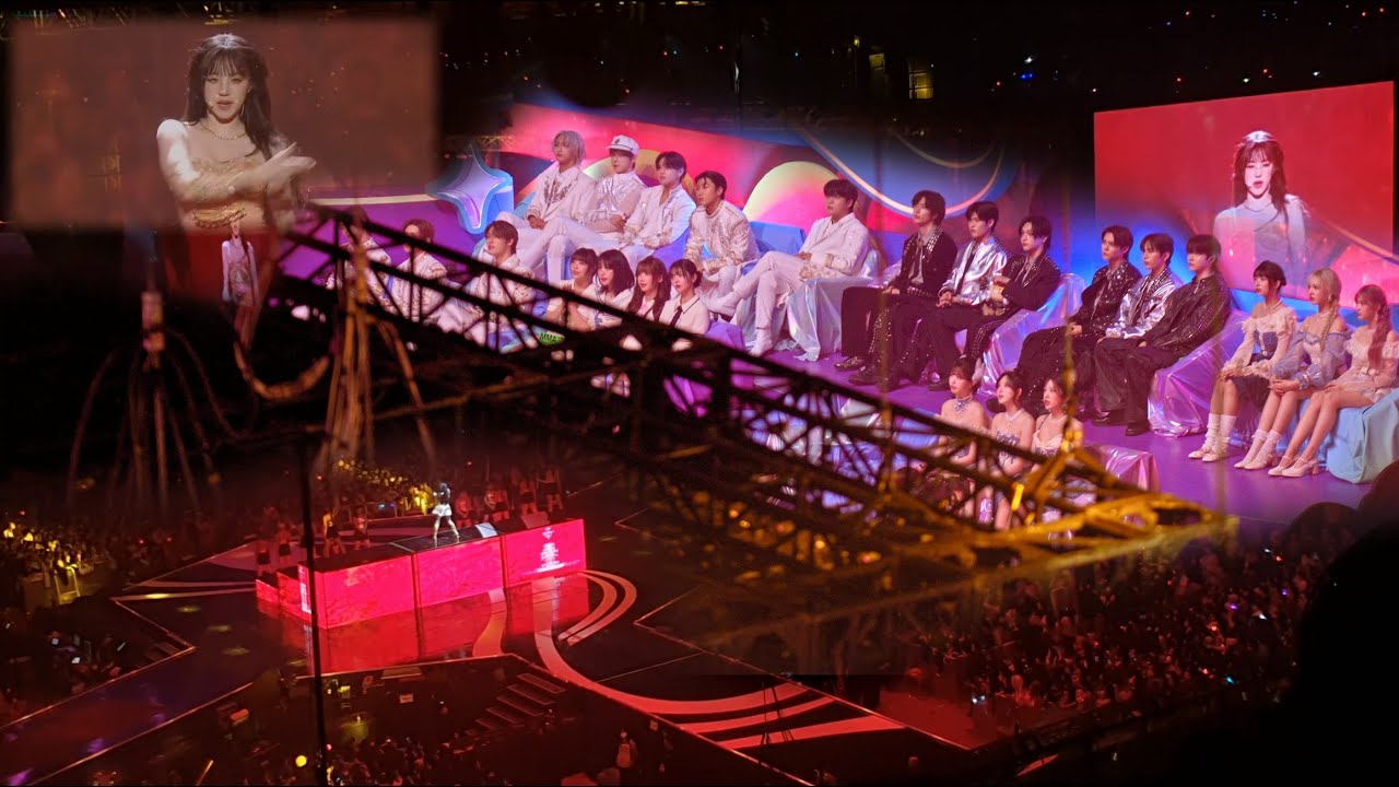 [(여자)아이들 (G)I-DLE Stage] 아이브 IVE, 라이즈 RIIZE, 에이티즈 , QWER,BND, 투어스  Reaction cam @241130 MMA 2024 직캠