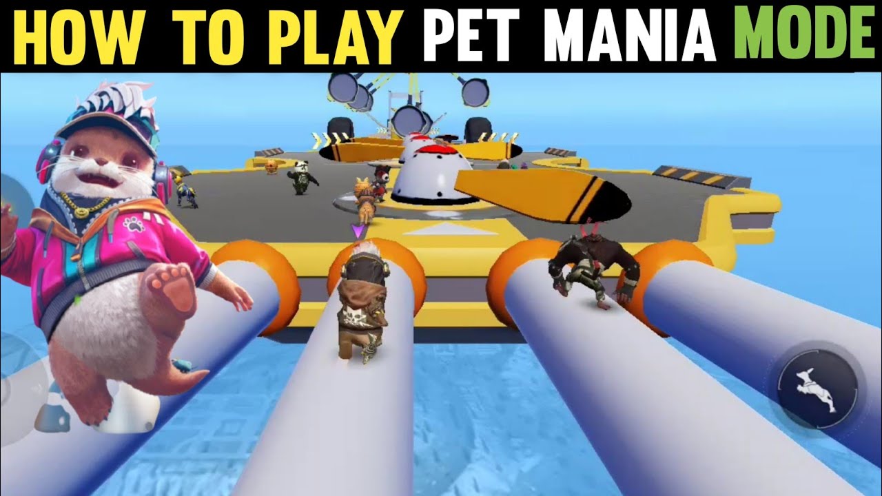 HOW TO PLAY PET MANIA MODE IN FREE FIRE || FREE FIRE NEW MODE