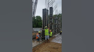 Column Formwork installation