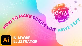 Creating Wave Text in Adobe Illustrator