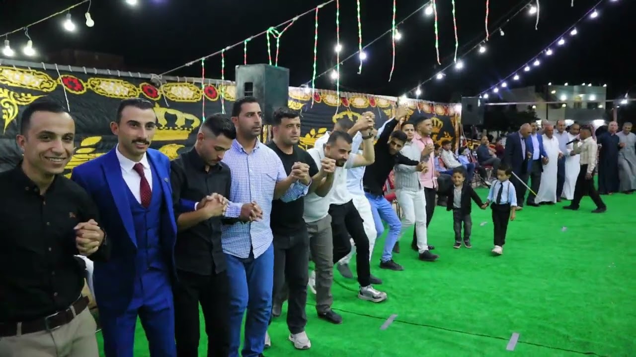 حفل العريس شجاع عايد علي الجسار  الزبون الفنان محمد الزبون ج/1