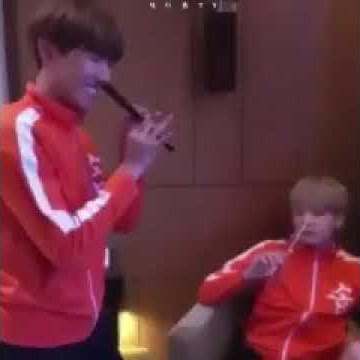 bts hoseok playing the flute with his nose (feat yoongi)