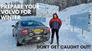 How to *PREPARE YOUR VOLVO* for Winter