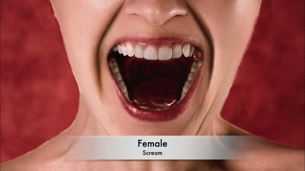 Woman Screaming sound effect / No Copyright YouTube