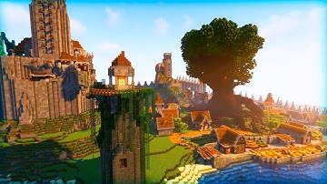 Hogwarts medieval castle | Minecraft Timelapse | Tutorial - Part 7 (FINAL)