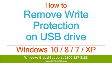 How to Remove Write Protection on USB Drive
