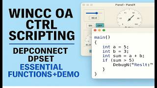 CTRL Scripting in WinCC OA Made Simple: Essential Functions You Must Know Profile