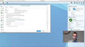 Synology NAS: Create shared maps