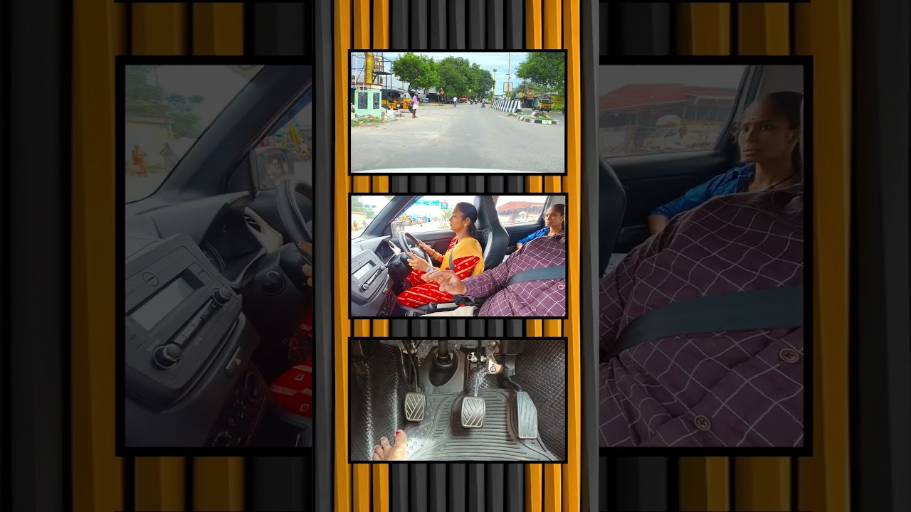 How to drive at a four-way intersection 