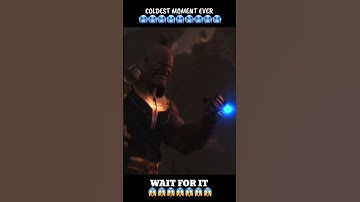 Wait for end mcu coldest moment #shorts #marvel