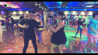 용이 y Eve Tsao Salsa social dancing @ Salsa Night 20180724