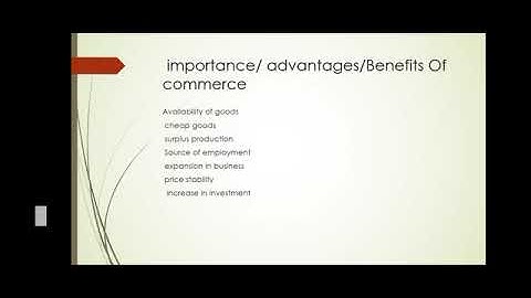 Principles of Commerce I Com Part I Lecture No  03