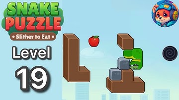 Snake Puzzle: Slither to Eat – Level 19 Walkthrough Solution 