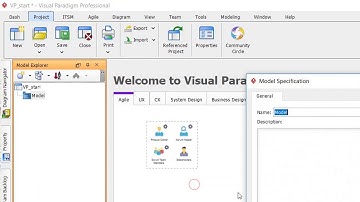 Starten met Visual Paradigm