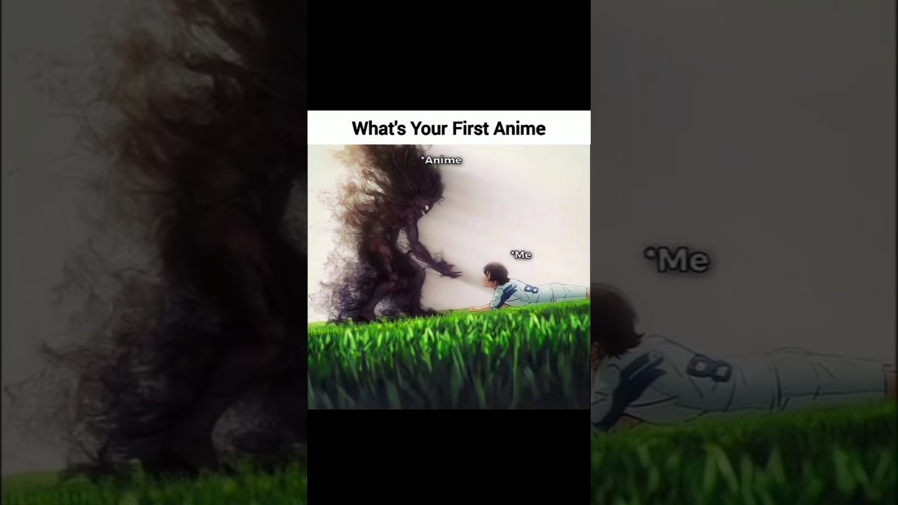What's your first anime🔥 #anime #satorugojou #viral #demonslayer #goku #satorugojou