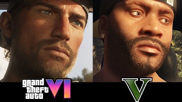 THE ULTIMATE GRAPHICS COMPARISON! | GTA VI vs GTA V Enhanced