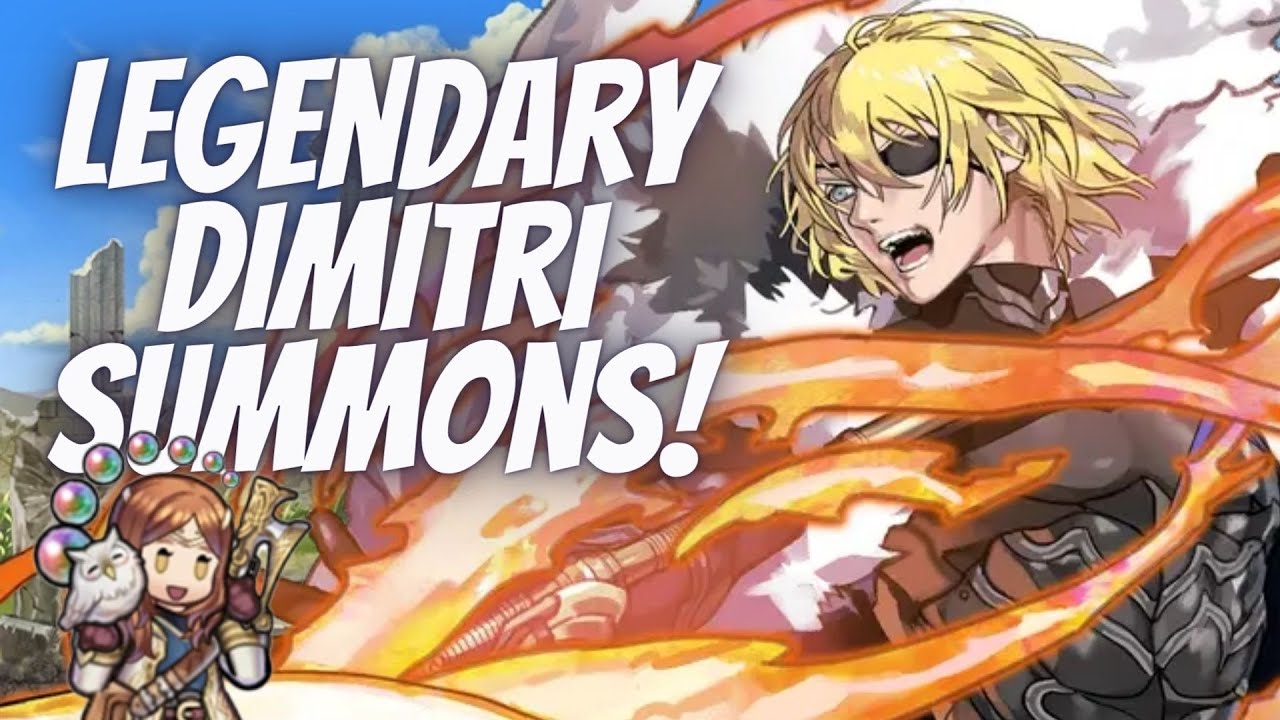 Legendary Dimitri Kills Every Last One of My Orbs [Fire Emblem Heroes