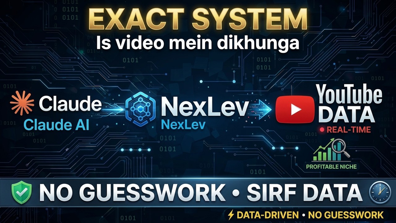 Claude AI + NexLev MCP Integration — Full YouTube Growth Tutorial