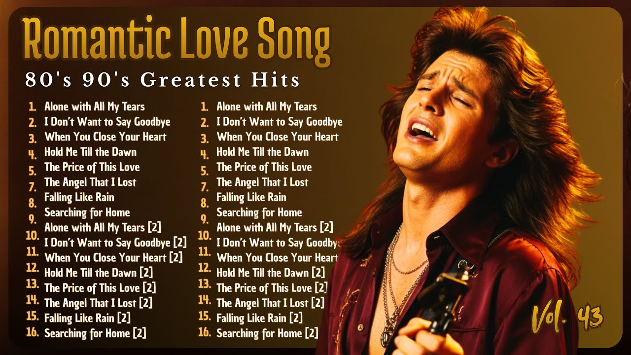 Greatest Hits Romantic Love Songs 80s 90s 💘 – Soulful Love Songs & Soft ...