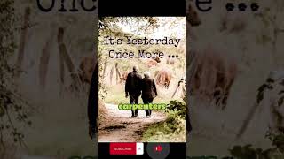 Yesterday Once More By Carpenters