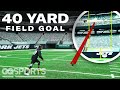 Can an Average Guy Beat an NFL Kicker in a Field Goal Competition? | Above Average Joe | GQ Sports
