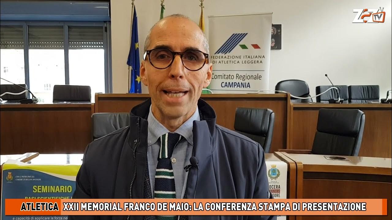 Presentazione XXII Memorial Franco De Maio: Rino Di Leo, consigliere ...