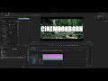 How i made the cinematic track write intro cinemoonborn studios