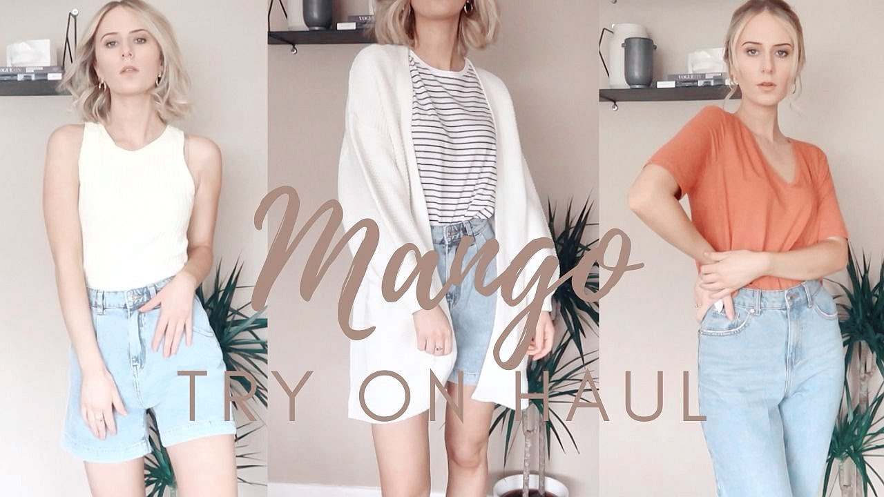 Mango Try On haul 2020 YouTube