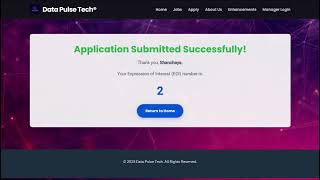 Data Pulse Technology Website Presentation