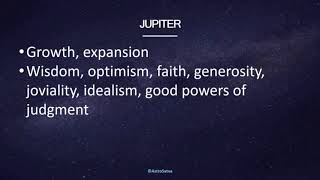 Jupiter The Planet of Luck - almost free astrology course online screenshot 3