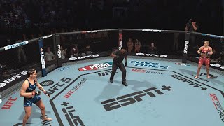 Tracy Cortez vs Valentina Shevchenko UFC 5