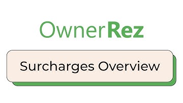 Surcharges Overview