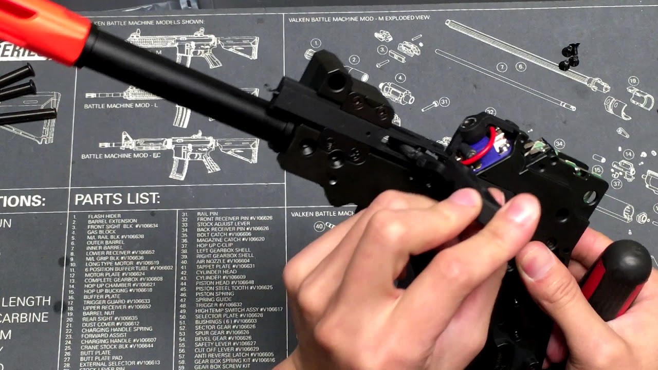 Kriss Vector Internal Overview | T1 Airsoft - YouTube